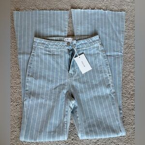 NWT Cello high rise skinny flare jeans women's size 3